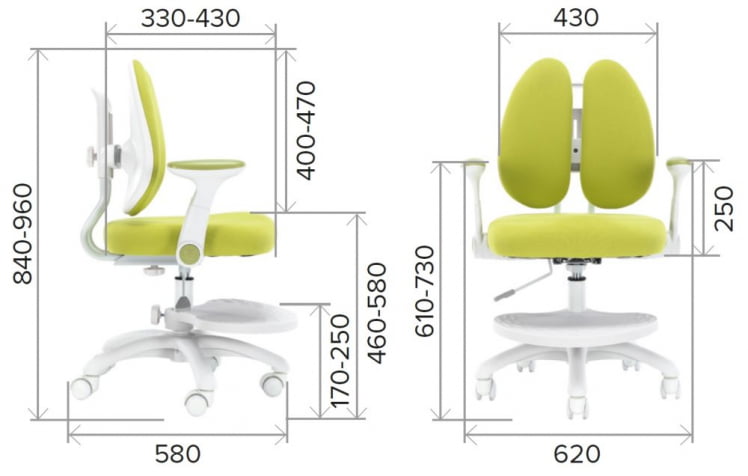 Детское кресло Everprof Kids 104 Ткань Темно-серый_8