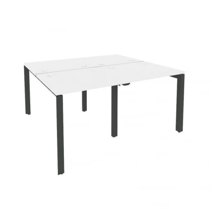 Рабочая станция на П-образном м/к ONIX O.MP-D.RS-4.0.7 Белый Бриллиант/Антрацит_0