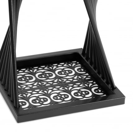 Кофейный стол Osteria/Остерия металл, черный, 25,5х25,5х59 см_3