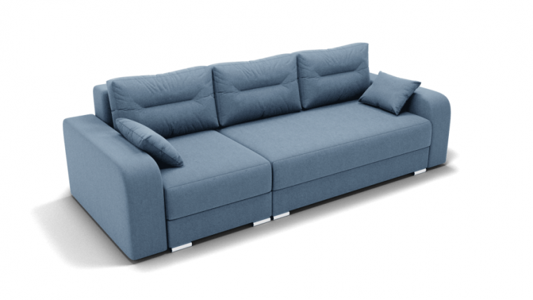 Диван Модерн -2 угол левый/правый (ЗР) Цвет фасада: Серый; Тип: Левый/правый; Материал фасада: Металл/Велюр_0