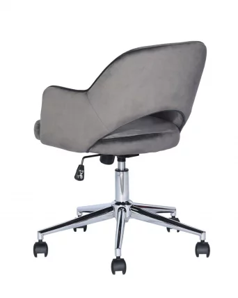 Компьютерное кресло Кларк велюр Серый_5