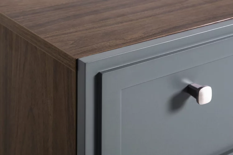 Комод 3 ящика Norton (К) Серый_4