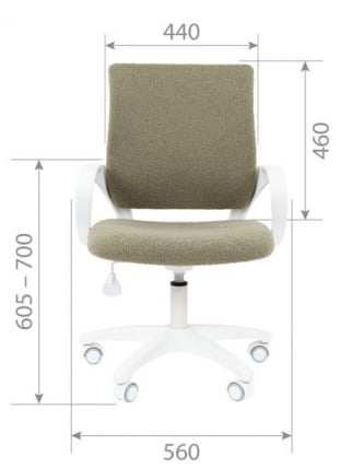 Детское кресло CHAIRMAN KIDS 103 LT Оливка_14