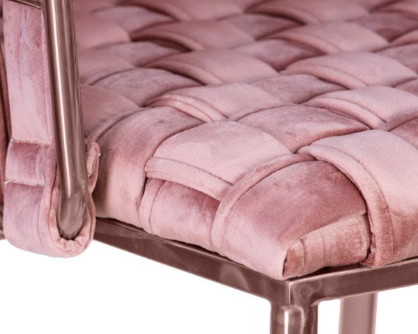 Стул барный ДОБРИН ЕММА РОСЕ ГОЛД (розовый велюр (ВФ-10)) 4 шт / DOBRIN EMMA ROSE GOLD (VF-10))_7