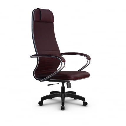 Кресло руководителя Metta L 1m 38K2K Комплект 6 Темно-бордовое_1