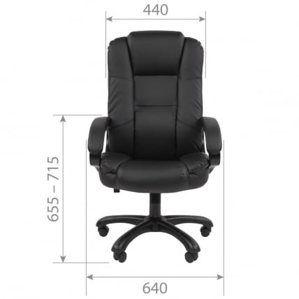 Кресло офисное CHAIRMAN 600 экокожа Бежевый_4