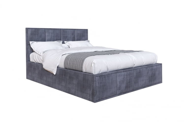 Кровать с ортопедическим основанием Октавия 1400 Джаз серый_0