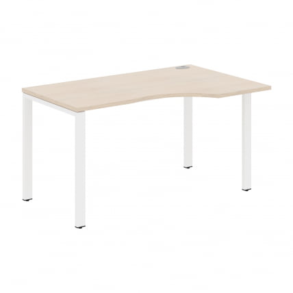 Стол письменный правый КСТЕН-С60 КСС6CЕТ 149 Р Бук Тиара Белый / XTEN-S60 XS6CET R_0