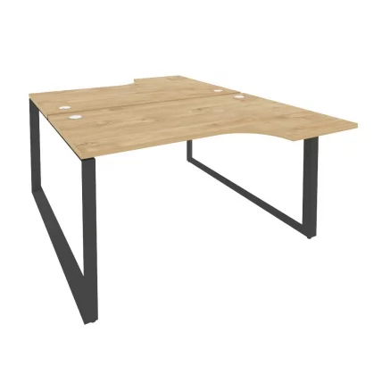 Рабочая станция на О-образном м/к ONIX O.MO-D.SA-2 Тиквуд Светлый/Антрацит_0