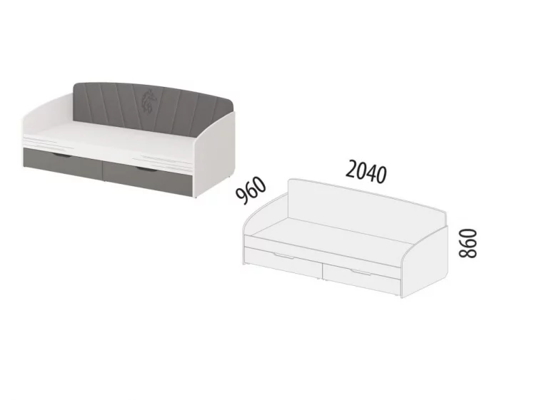 Кровать Аляска 501.11_1