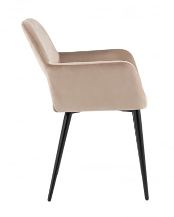 Стул Денди велюр Бежевый_3