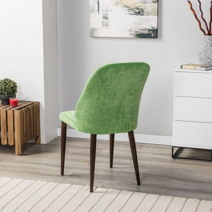 Стул Alen зеленый/т. орех_8