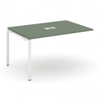 Проходной наборный элемент переговорного стола CONCEPT CN.NPRG-011 Кобо Белый_0