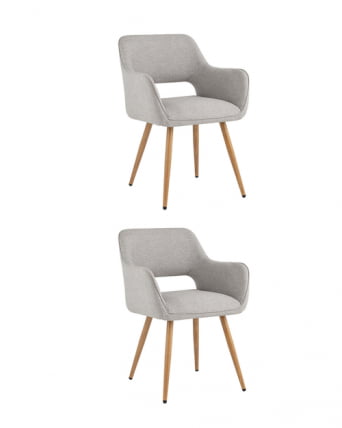 Стул Кромвель II серый 2 шт_0