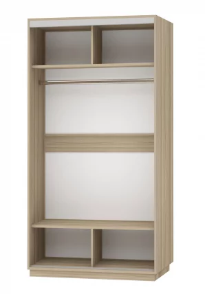 Шкаф-купе двухдверный Экспресс Хит Экспенс Ясень шимо светлый_1