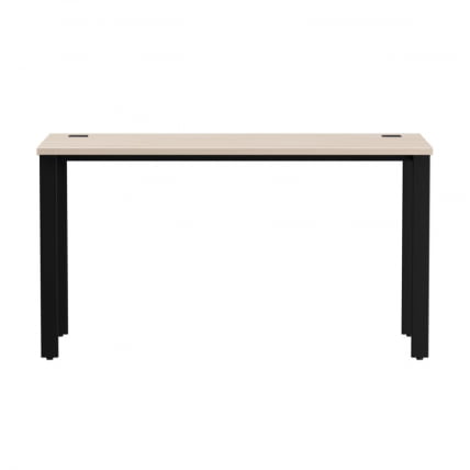 Стол прямой на металлокаркасе, опоры 90 гр Everprof EVO 254S007 Дуб Соната Черный_1