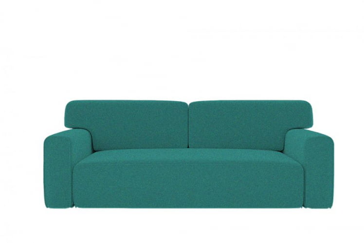 Диван прямой Сандвик (Berhouse) Цвет фасада: Азур рогожка; Тип: Прямой; Материал фасада: Микророгожка_0