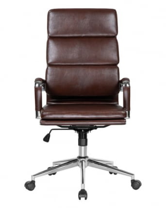 Офисное кресло для руководителей DOBRIN ARNOLD (коричневый)_5