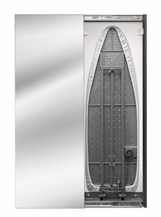 Шкаф со встроенной гладильной доской Iron Slim (левый, купе) Венге_0