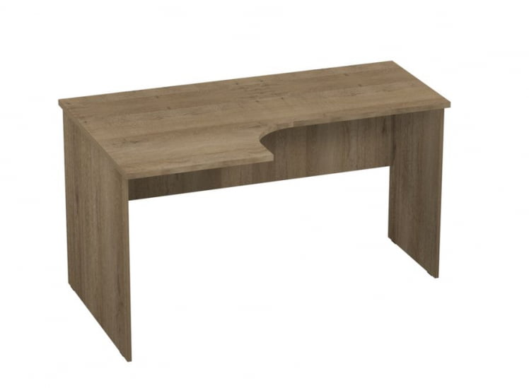 Стол компьютерный угловой Р.РС-14 (левый) Крафт золотой_0