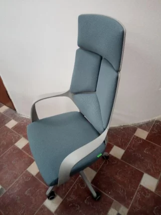 Кресло оператора Riva Chair 8989 (серый пластик) Серый_5
