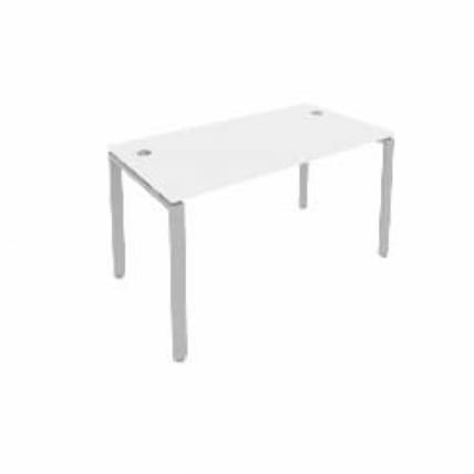 Стол письменный METAL SYSTEM Б.СП-3 Белый/Серый_0