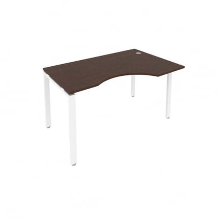 Стол письменный METAL SYSTEM Б.СА-2 Пр Венге/Белый_0