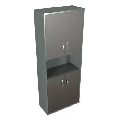 Шкаф СТ-1.5 Венге/металлик_0