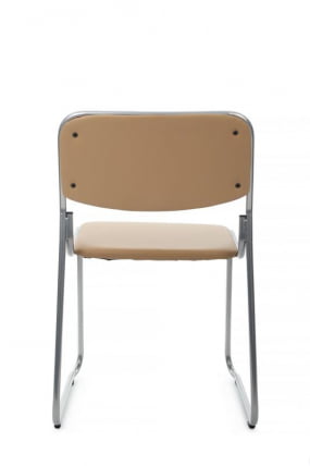 Кресло Nix RCH OMKL-02 Бежевый/Металл окрашенный Хром_3