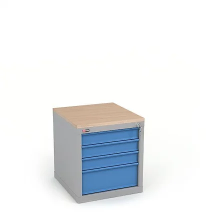 Тумба инструментальная ВЛ-014 со столешницей_0