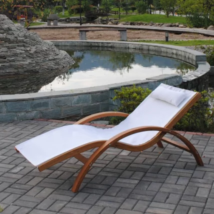 Шезлонг-лежак Мальта AFM-503C White_0