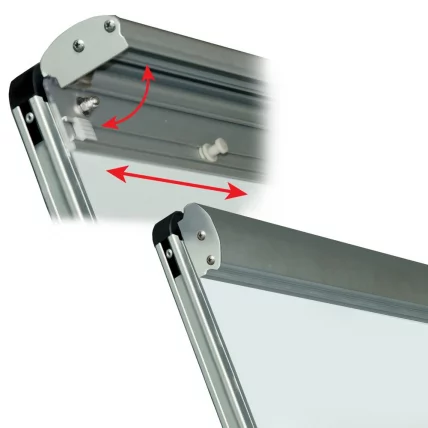 Доска-флипчарт магнитно-маркерная BRAUBERG передвижная 70х100 см_3