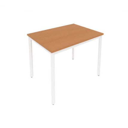 Стол письменный на металлокаркасе SLIM SYSTEM С.СП-3 Груша-Белый_0