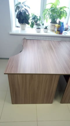 Стол письменный правый СА-2 Пр Ясень Шимо_1