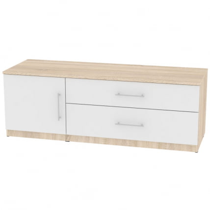 Комод Калисто(K52)475х1352х468ручкарейлинг160мм(ДСС-Белый)_0