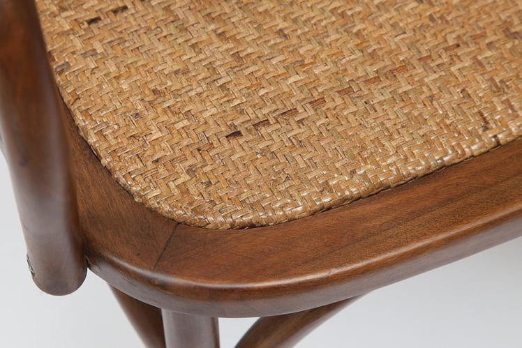 Стул с подлокотниками CROSS (mod.CB2008) дерево береза, 91х55х52см, манго (№4)_5