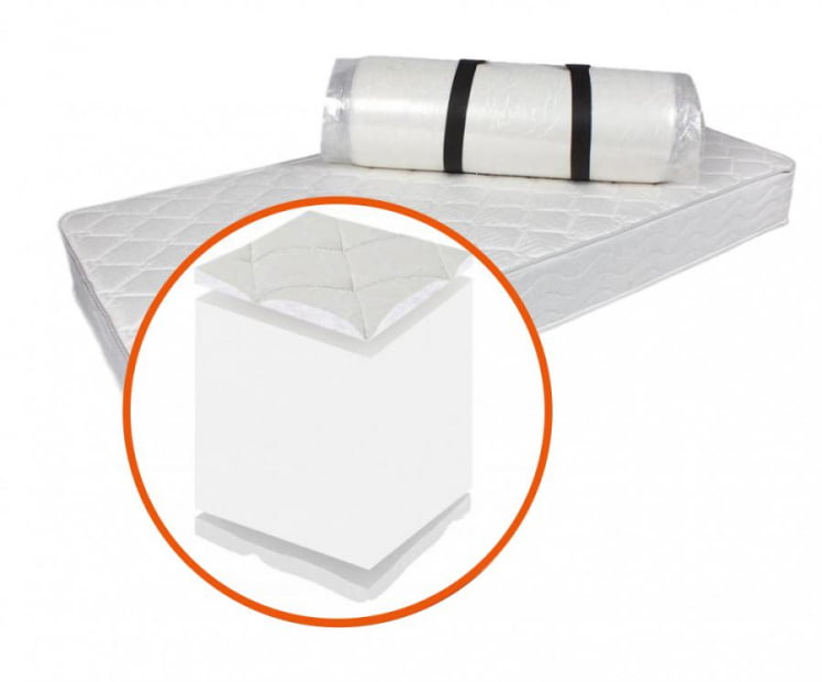 Матрас в скрутке ППУ 16 ZAСоня (Berhouse) Размер: 800х1900 мм_0