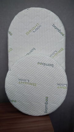 Матрас из ортофайбера с кокосом с двух сторон Кроха Зебра Стандарт Овальный_7