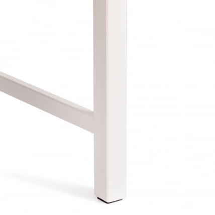 Обеденный комплект Соната (стол + 4 стула) / Sonata dining set массив сосны, стол: 120х75х73см стул :41х50х95см, антик/белый_4