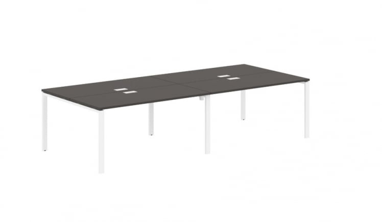 Бенч-система 4-местная EDIS EUWST 3113 Мокко Белый_0