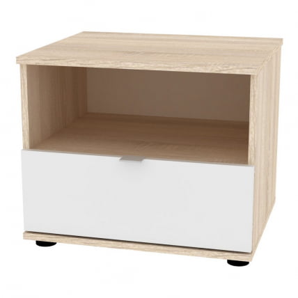 Комод Алиса(K10)458х540х459сторцевойручкой(ДСС-Белый)_0