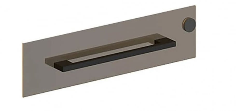 Комплект фурнитуры для стеклянных дверей ENIO MMGT 42-F Черный_0