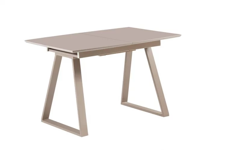 Стол обеденный раскладной Детройт 120-160 Бежевый_0
