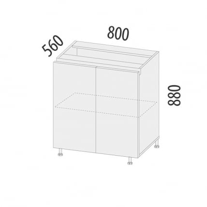 Напольный шкаф Бостон 104.60_4
