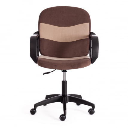 Кресло BAGGI PA флок , коричневый/бежевый, 6/7_4