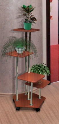 Подставка под цветы В-3 (Итальянский орех)_0