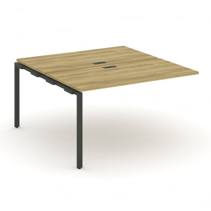 Двойной наборный элемент рабочей станции CONCEPT CN.DNRS-001 Дуб Винченцо Антрацит_0