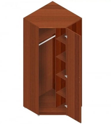 Шкаф угловой для одежды Р.Ш-10 Крафт золотой_1