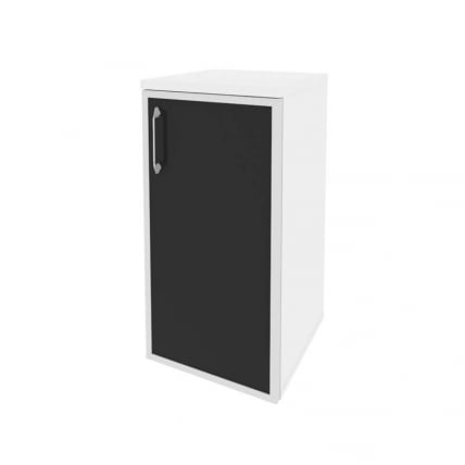 Шкаф низкий узкий правый ONIX O.SU-3.2R(R) black Белый Бриллиант_0