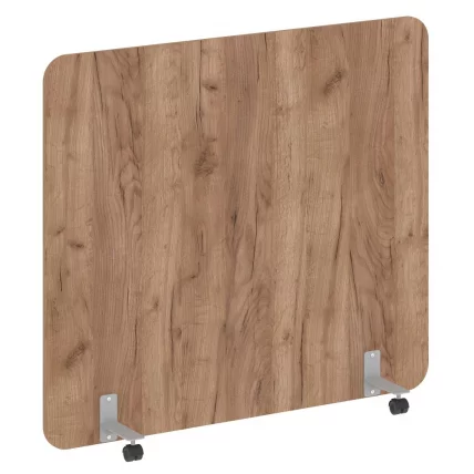 Перегородка на металлических опорах, на роликах R-line DP.R-160-140 Дуб Табак_0